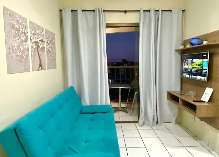 Apto Charmoso Na V Planalto Perto Shopping Com 2 Quartos De Casal Arcond Wifi Fibra Home Office E Garagem Em Dourados